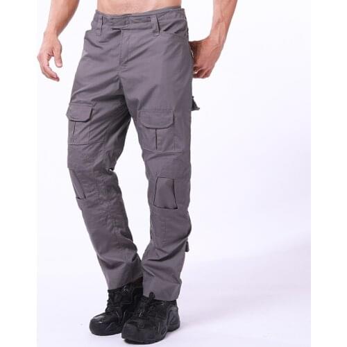 Tactical Pants Military Camouflage Soft Shell Cargo Men Army Frog Pants War Game SWAT Sniper Combat Work Trekking Hunter Trouser