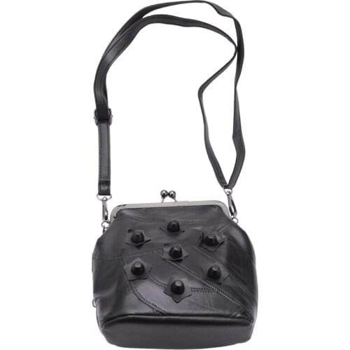 Mini Chain Sheepskin Women Shoulder Bags Solid Rivet Tassel Crossbody Bags Casual Handbags