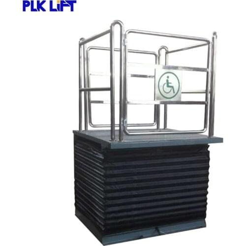 1.5m Disabled Home Pwd Lift Elevator Wheelchair Lift