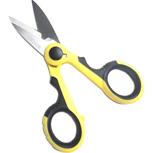 10PC 145mm Kevlar Cisaille Shears Fiber Pigtail Jumper Scissors Cutter Optical Aramid Fiber Tool