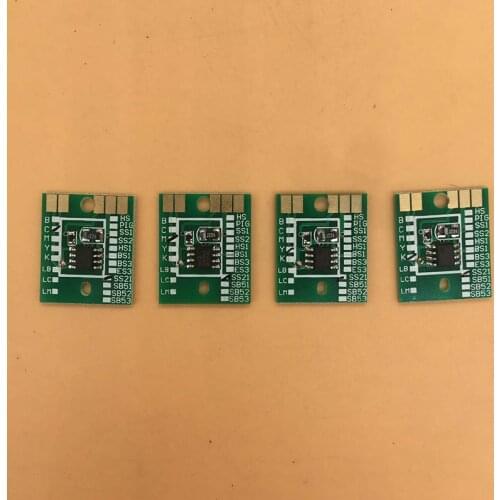 4PCS Mimaki JV300-130 JV300-160 Permanent chip SB53 C M Y K reset chip for Mimaki jv33 CJV150-160 DX5 Cartridge Permanent Chip