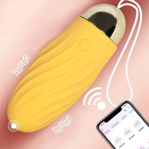 Bluetooth Bullet Vibrators APP Wireless Control G-spot Vibrating Eggs 9 Speeds Dildo Vibrator Adult Sex Toys For Women Couples