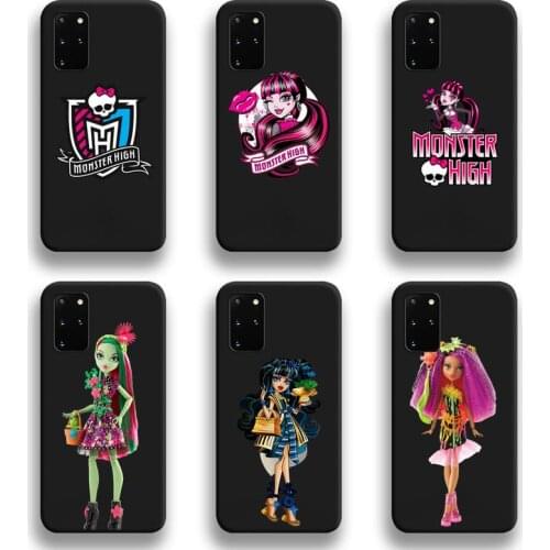Monsterses High school Girl Phone Case For Samsung Galaxy S21 Plus Ultra S20 FE M11 S8 S9 plus S10 5G lite 2020