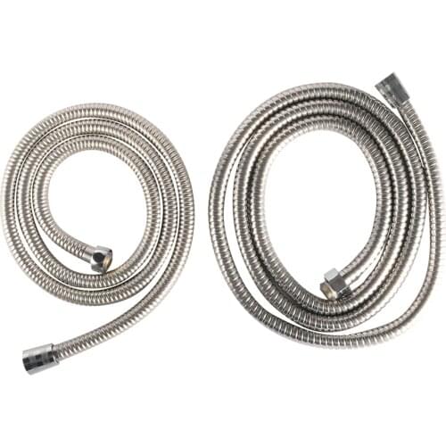 1.5m/2m Plumbing Fittings Stainless Steel Shower Hose High Quality faucet hose flexible shower Hose Tube Bathroom Accessories