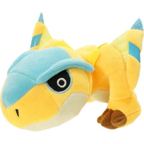 20cm Game Monster Hunter Tigrex Plush Nap Pillow Cartoon Doll Kids Toys Holiday Gift