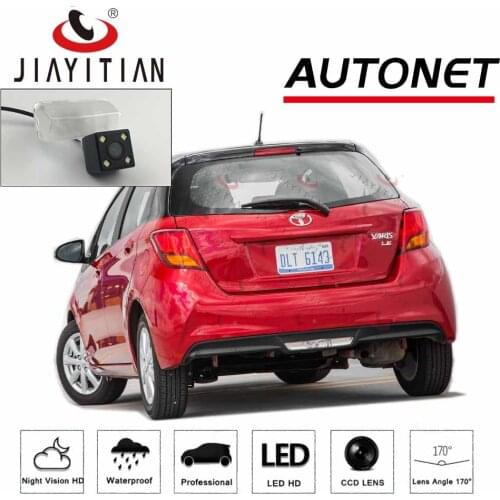 JIAYITIAN car Rear View Camera For toyota yaris le yaris L 2012 2013 2014 2015 2016 2017 ccd license plate camera backup camera