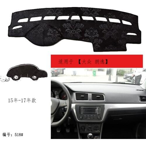 TOMMIA For Volkswagen Lavida 15-17 Dashboard Pad Cover Dash Mat Anti-Sun Velvet Instrument
