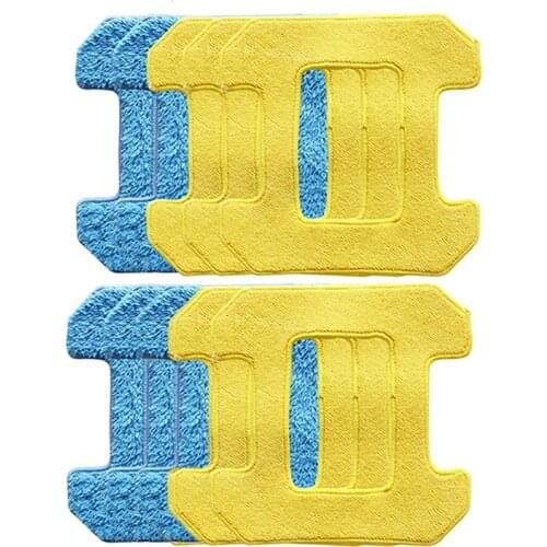 Rubbing Mop Pads for Hobot 298 Window Cleaning Robot Robot Accessories Rag Premium Microfiber Material Wet Cleaning+Dry