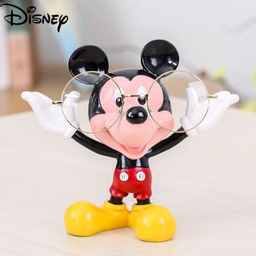 Disney Mickey Mouse cute cartoon creative glasses shelf glasses home decoration display props sunglasses bracket home decoration