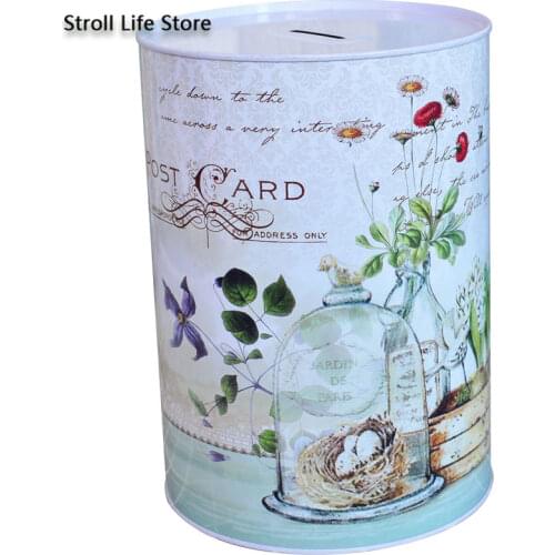 Creative Large Money Boxes Retro Rural Piggy Banks Save Money Coin Money Saving Box Cash Adult 365 Day Skarbonka Gift FP071