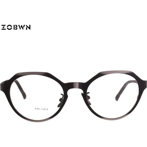 Fashion New branded designer eyecare Retro glasses round glasses women gafas eyeglasse super thin gafas oculos de grau feminino