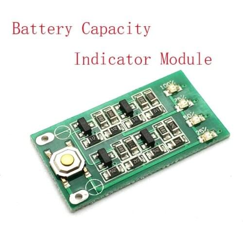 5 Pcs 3S 11.1V 12V 12.6V Lithium Battery Capacity Indicator Module Lipo Li-ion Power Level Display Board 3 Series 9-26V