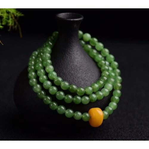 New natural stone jasper yellow amber bracelet round beads jewelry making diy bracelets 6mm smooth round loose fine jewelry