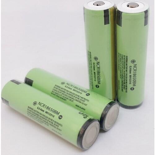 4pcs/lot Original Protected Panasonic 3.7V 3200mAh NCR18650BM 18650 10A Current Power Tool Battery Lithium Batteries wtih PCB