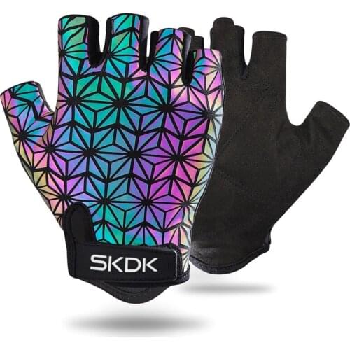 1 Pair Half Finger Weight Lifting Gloves Gym Training Fitness Workout Wrist Wrap Sports Exercise Cycling bicycle glove