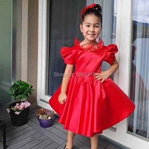 Girl Dress Toddler Baby Girls Princess Dress Kids Sequins Tutu Party Prom Wedding Dress