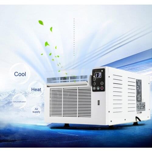 Portable Desktop Air Conditioner Household Air Cooler 360W 220V Mini Air Conditioning Timer Remote Control LED Control Panel