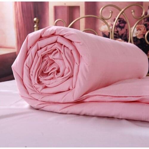 Summer Autumn Silk Blankets 100%Mulberry Silk Quilt Quality 1000%Cotton Duvet Cover Winter Home Silk Comforter Accept Custom
