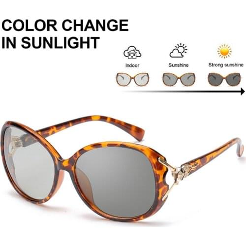 Photochromic Sunglasses Square Polarized Sun Glasses Shades For Women Glasses Driving Eyewear Travel Goggles gafas 2020