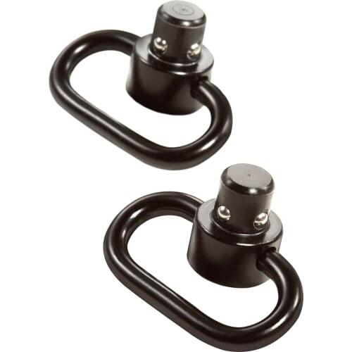 Tactical QD Sling Swivel Mount Tactical QD Quick Detach Release 1.25" Loop Heavy Duty Push Button Swivels