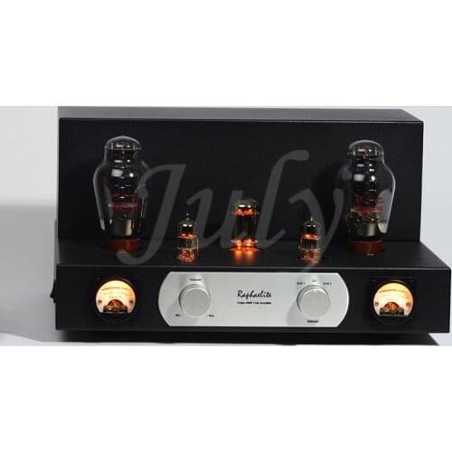 Raphaelite 300B single-ended tube amplifier tube power amplifier, 8W*2 frequency response 10Hz-40KHz (3dB)