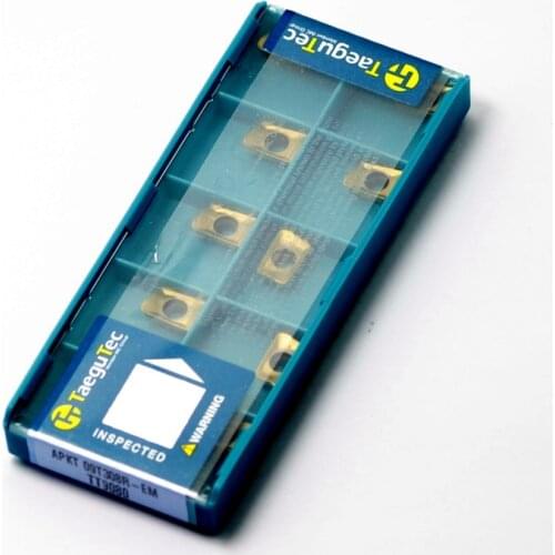 APKT09T308 REM TT9080 & APKT09T308 REM TT9030 10pcs/lot TaeguTec Duracard Carbide Inserts