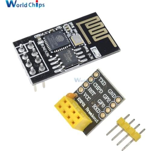 USB to ESP8266 WIFI module ESP-01 ESP-01S Remote Serial Port WIFI Sensor Transceiver Wireless Board ESP01S Breakout PCB Adapter