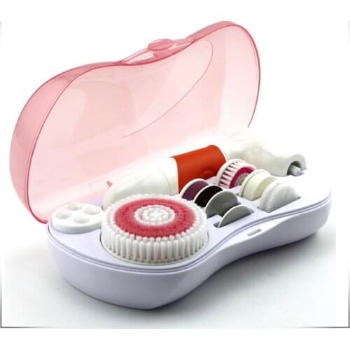 Rotating Facial cleansing brush, 9 in 1 multifunctional cleanses and remove deep thins, opens the proros