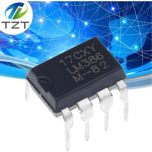 10PCS LM386N DIP8 LM386 DIP LM386N-1 LM386-1 new and original IC