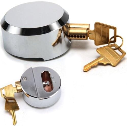 73mm Concealed Padlock Round UNBREAKABLE Container Trailer Ice Hockey Steel Padlock All-copper Anti-shear and Anti-saw Lock
