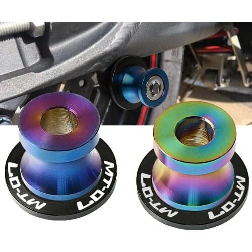Motorcycle accessories parts for yamaha MT-07 MT07 MT 07 mt-07 Swingarm Spool Sliders 6mm 8mm10mm swing arm Spools Sliders