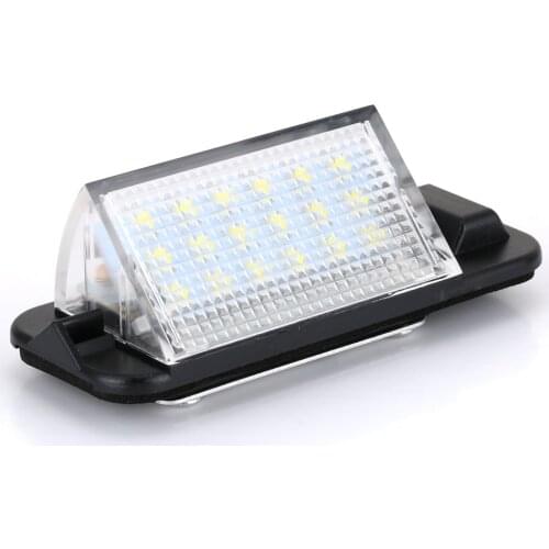 1PCS Auto Parts Car LED license Number Lights For BMW E36 318I 328I M3 18SMD white 12V bmw license plates tail number light bulb