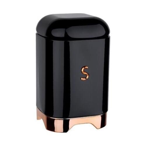 Lucky Art Montana Black Copper Candy Jar 19CM