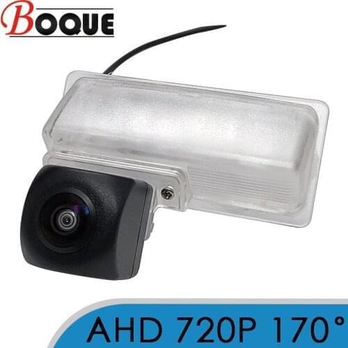 BOQUE 170 Degree 1280x720P HD AHD Car Vehicle Rear View Reverse Camera For Nissan Lannia Pulsar Zealand Terra Almera Bluebird