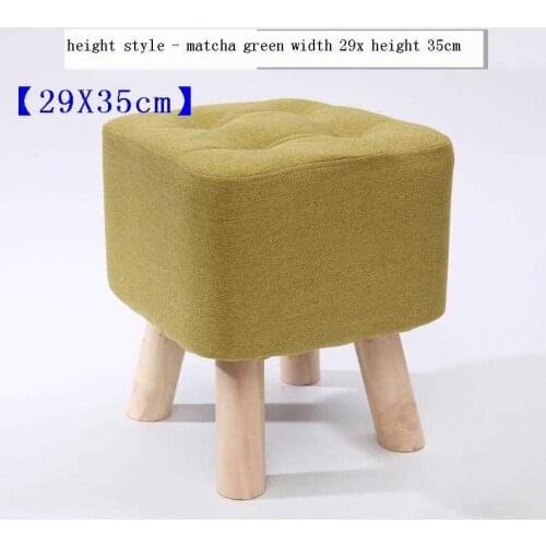 Footstool Cover Tabure Penteadeira Camarim Sofa Small Vanity Vestidor Change Shoes Tabouret Sgabello Ottoman Poef Chair