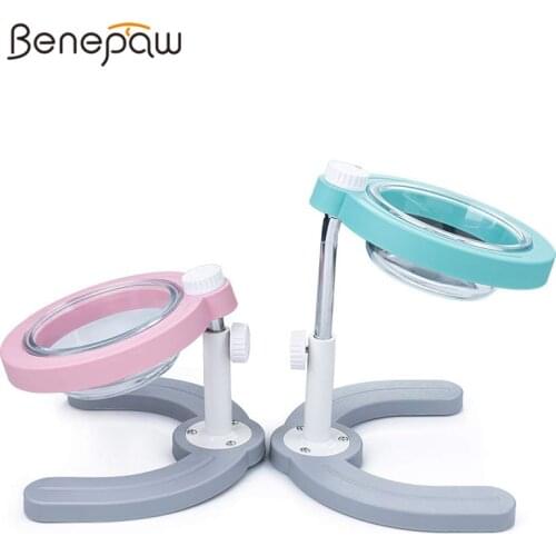 Benepaw Adjustable Height Tilted Cat Bowls Nontoxic Removable Pet Food Feeder Puppy Dog Dish Elevated Non-Slip Rubber Base Stand