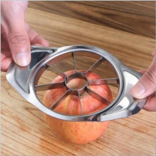 Kitchen Gadgets Stainless Steel Apple Cutter Slicer Vegetable Fruit Tools Kitchen Accessories Apple Easy Cut Slicer Cutter