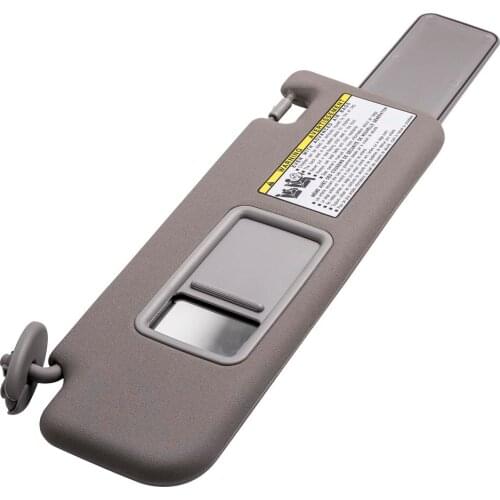 For Toyota 4Runner 2005-2007 Left Driver Side Gray Sun Visor 74320-3D050-B0