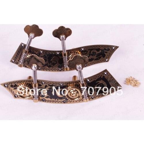 New 1set peg Double bass Peg Tuner Keys Metal Body 3/4 Durable Brass parts High quality
