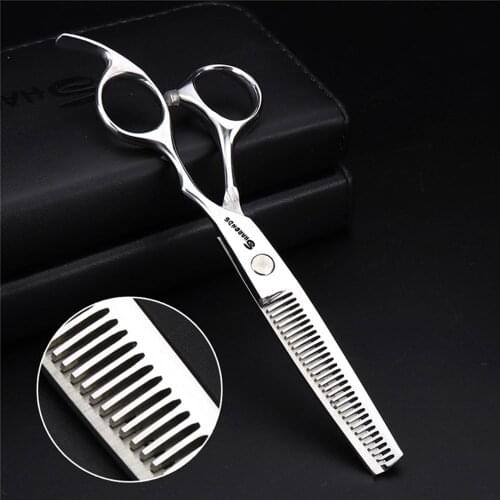 New High Quality 6 inch thinning scissors barber Shop professional hairdressing scissors set Hair Scissors Professional