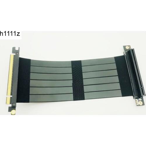 New PCI Express 3.0 High Speed 16X Flexible Cable Extension Adapter Riser Card PC Graphics Cards Connector Cable 23cm PCIe Riser