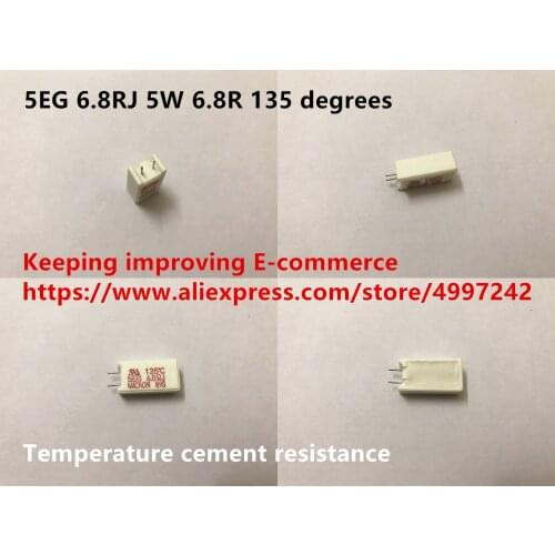 Original new 100% 5EG 6.8RJ 5W 6.8R 135 degrees temperature cement resistance (Inductor)