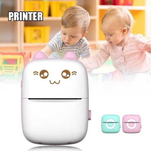 Portable Bluetooth Phone Photo Printer Pocket Mini Sticker Thermals Printers