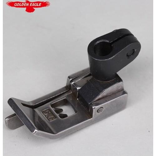 For W500 Cover Stitch Machine Knife Presser Foot five-wire three-pin 5.6 Pitch Low Spigot Presser
