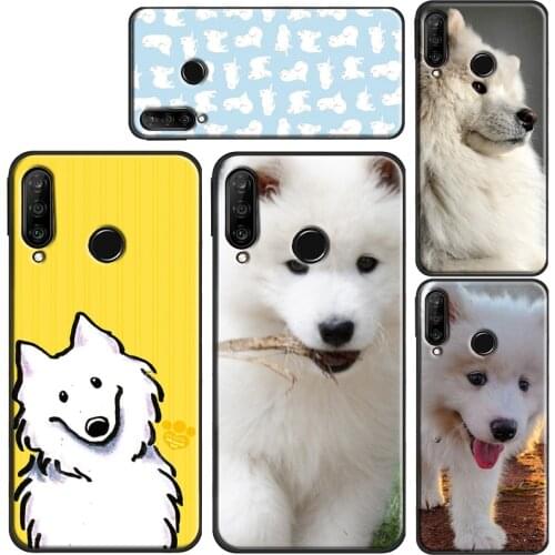 Samoyed Puppy Phone Case For OnePlus 9 7 8 Pro Nord 7T 8T 9R For Realme 8 Pro 6 7 Q3 Pro GT C3 C11 C21