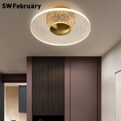 2021 New LED Ceiling Light Aisle Corridor Porch Light Balcony Light Acrylic Home Decoration Light Living Room Bedroom Wall Lamp