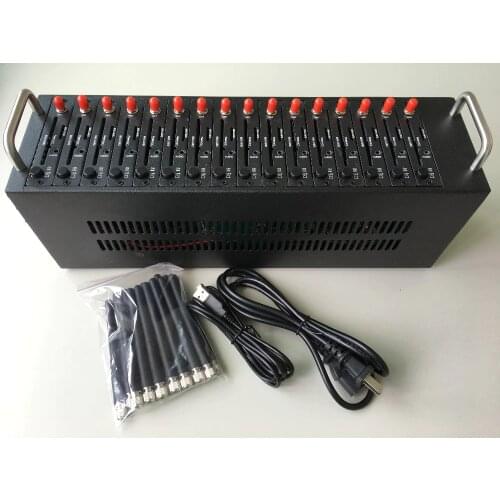 Xjx Wavecom 16 ports wavecom modem pool with cheapest gsm module Sms massa sms advertisement gsm pool