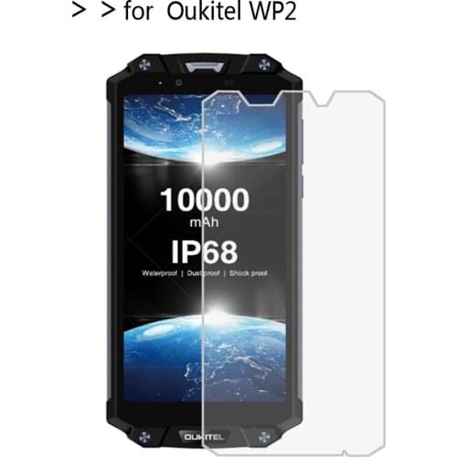 2pcs Tempered Glass for Oukitel WP2 Screen Protector for Oukitel WP 2 9H Hard Explosion Proof Protective Film