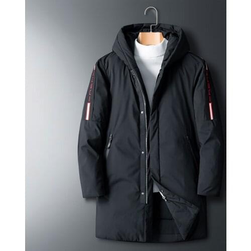 Winter Jacket Parkas Men Thicken Long Hooded Coats Casual Loose Brand Jacket Mens Overcoat Warm Parka Plus Size L-8XL