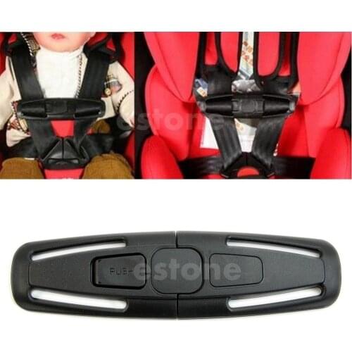 1Pcs Durable Car Baby Safety Seat Strap Belt Harness Chest Child Clip Safe Buckle
